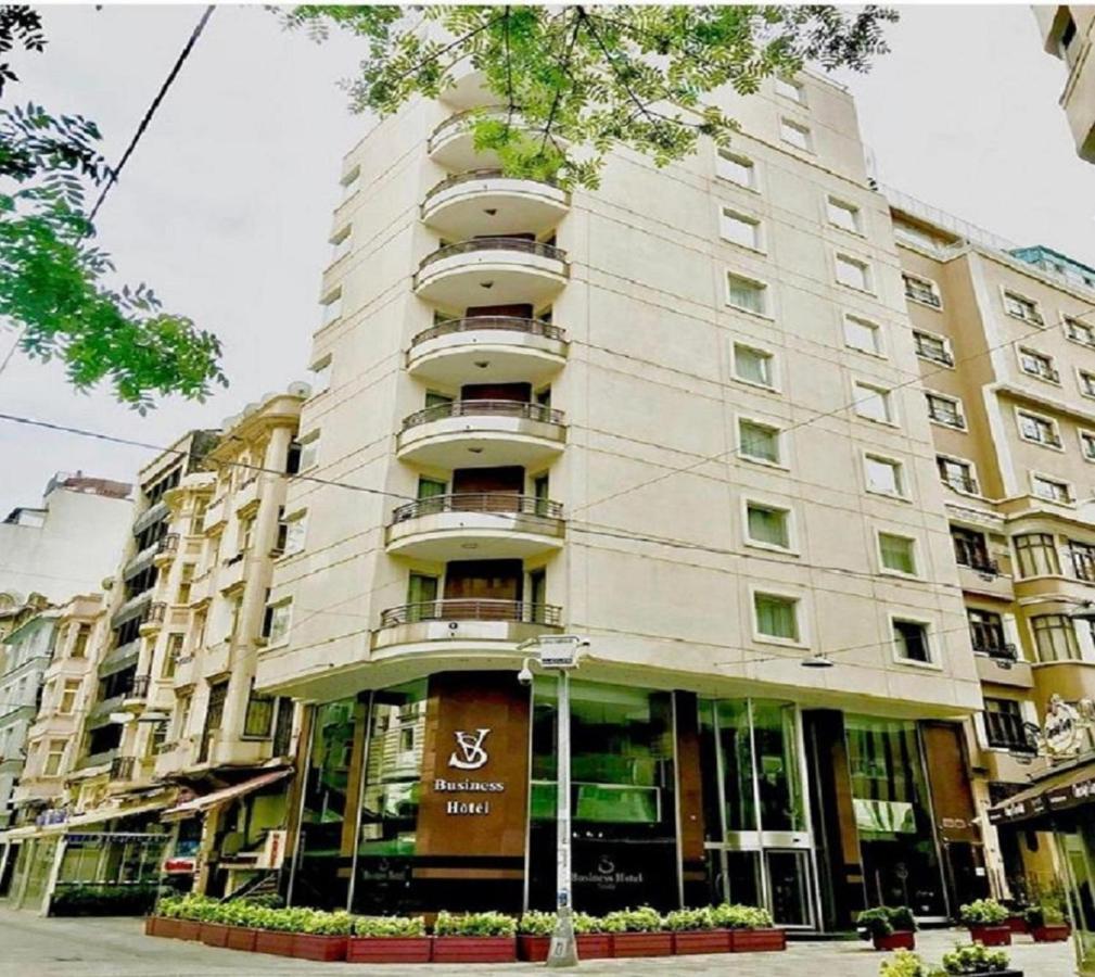 Sv Business Hotel Taksim Istanboel Buitenkant foto