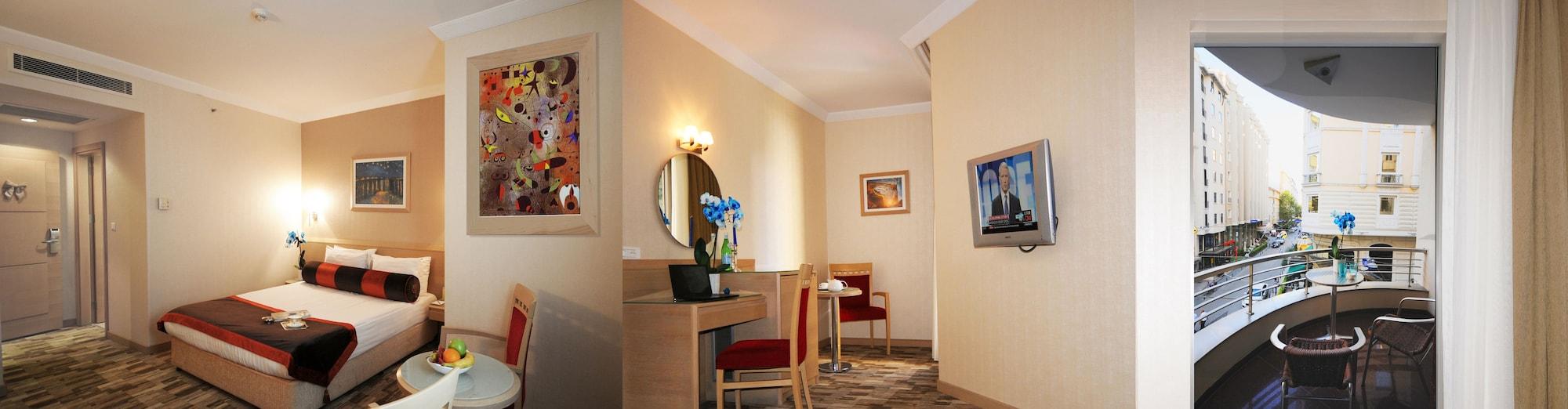 Sv Business Hotel Taksim Istanboel Buitenkant foto