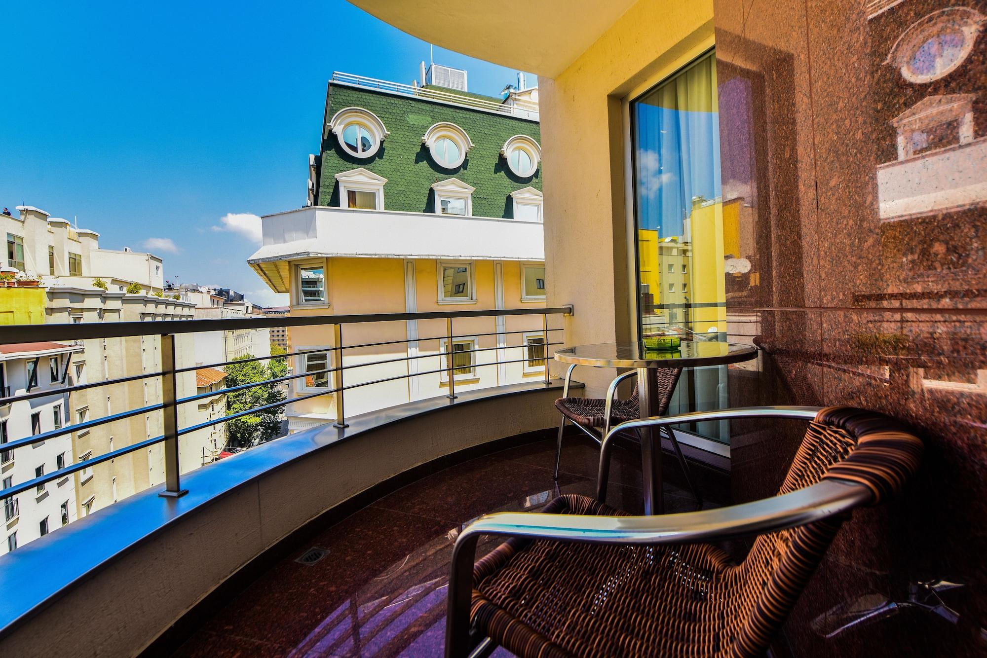 Sv Business Hotel Taksim Istanboel Buitenkant foto