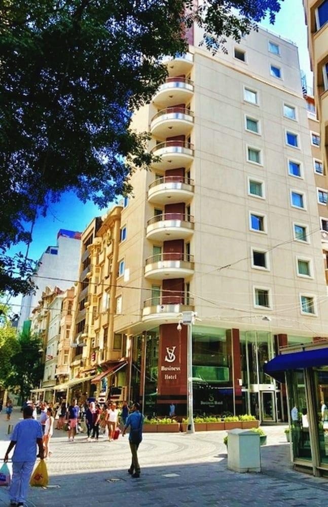 Sv Business Hotel Taksim Istanboel Buitenkant foto