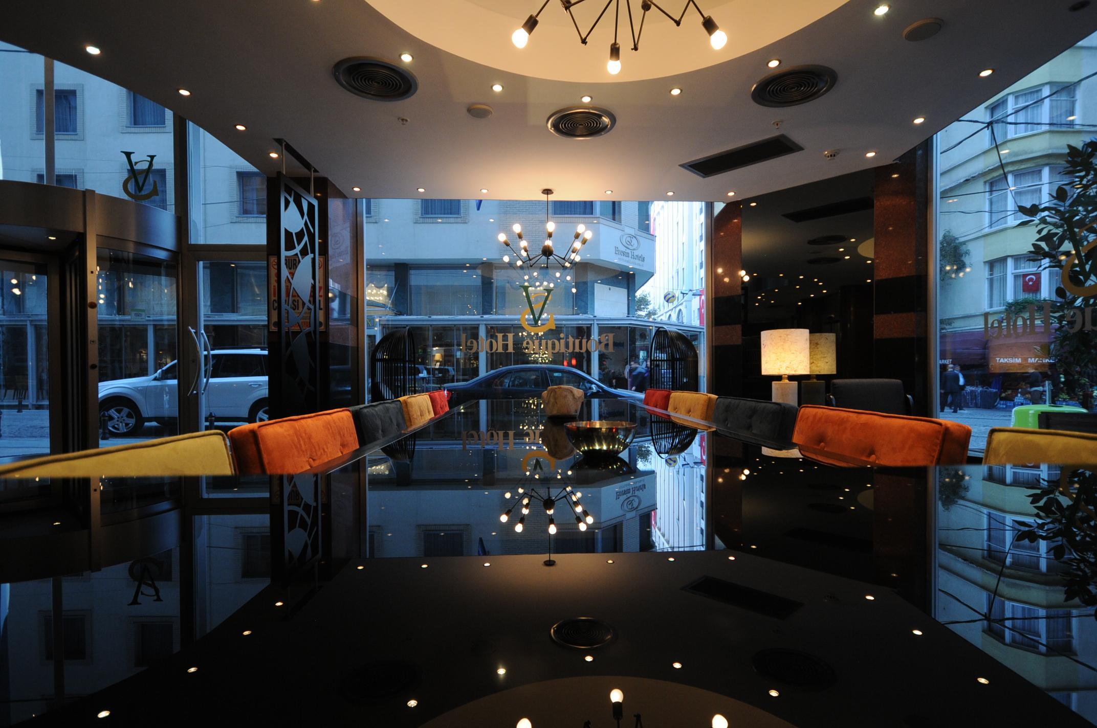 Sv Business Hotel Taksim Istanboel Buitenkant foto