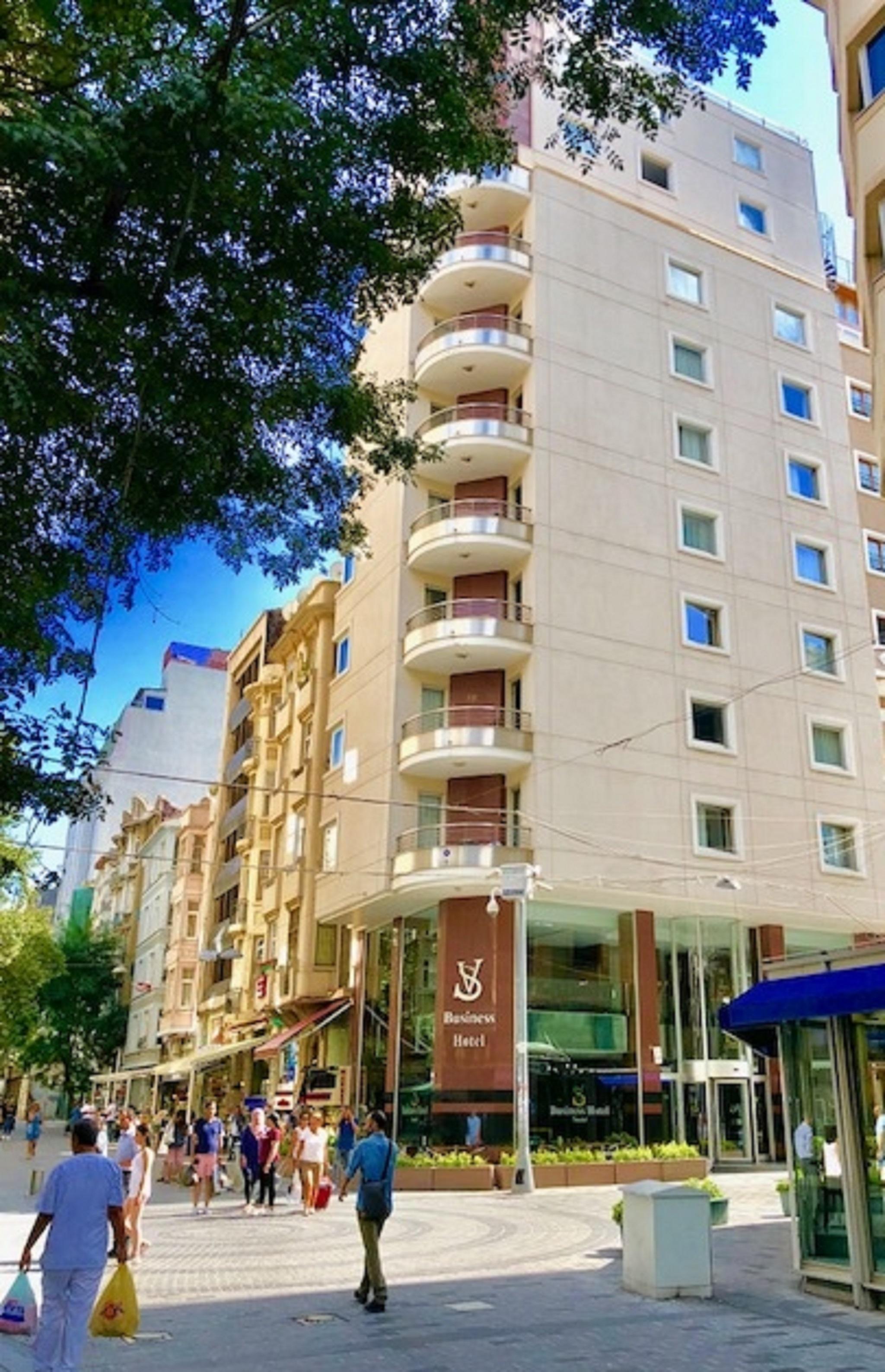 Sv Business Hotel Taksim Istanboel Buitenkant foto