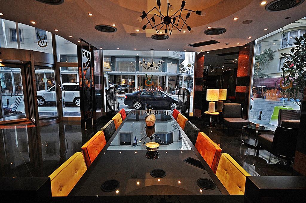 Sv Business Hotel Taksim Istanboel Buitenkant foto
