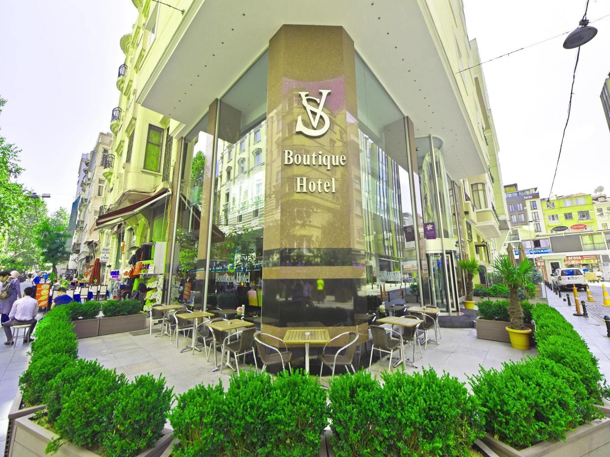 Sv Business Hotel Taksim Istanboel Buitenkant foto