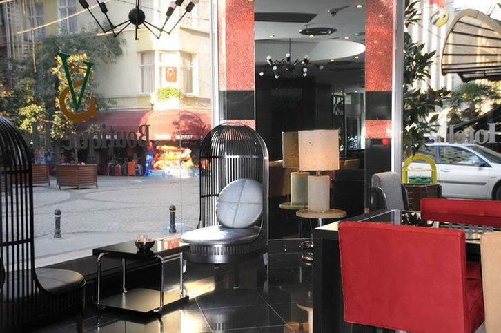 Sv Business Hotel Taksim Istanboel Buitenkant foto