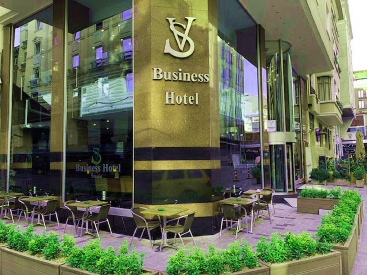 Sv Business Hotel Taksim Istanboel Buitenkant foto